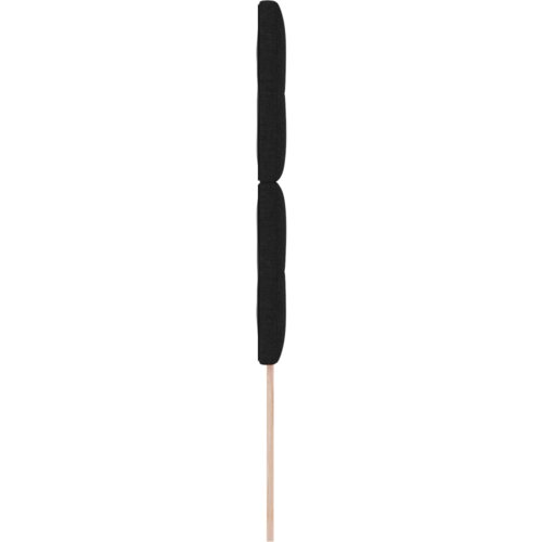 VidaXL led uzglavlje crna 80 cm tkanina Slike