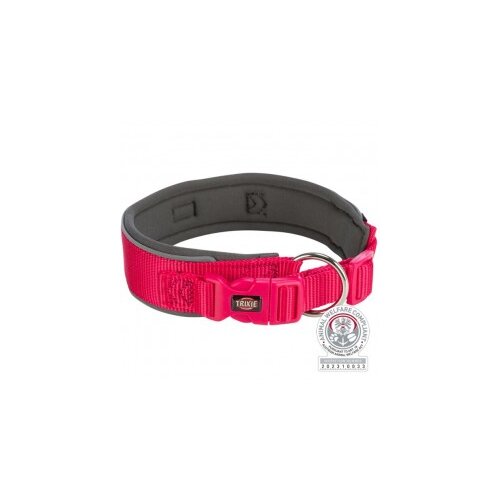  Ogrlica Premium ekstra široka L XL 53 62 cm/50 mm roze/siva Cene