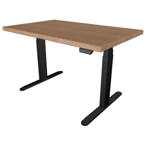 Uvi električna miza hrast desk nature, črno - rjava Slike