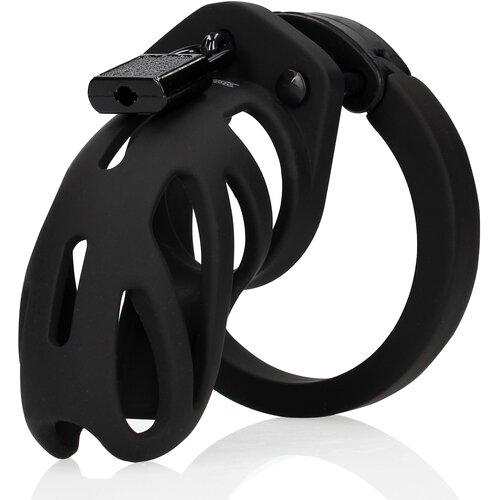 Shots ManCage Model 24 Chastity Cage 3.5&amp;quot; 9cm Black Slike