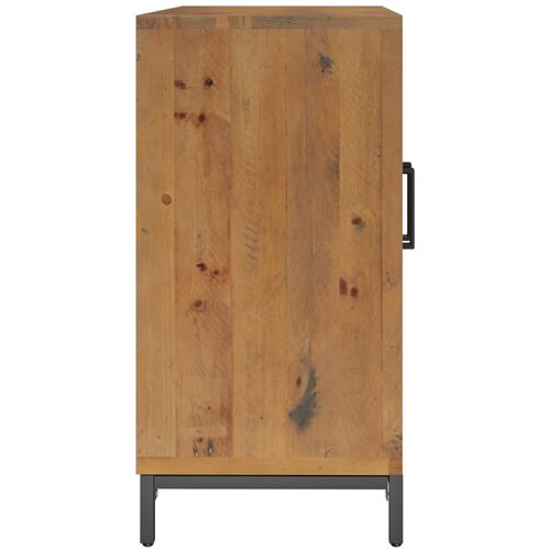  Komoda smeđa 75 x 35 x 70 cm od masivne borovine Slike