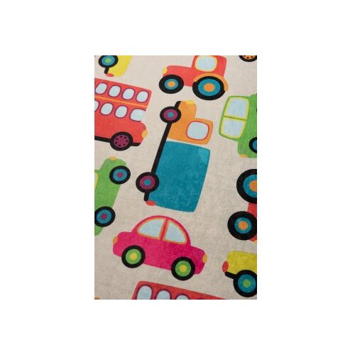 Conceptum Hypnose cars - ecru multicolor carpet (100 x 160) Cene