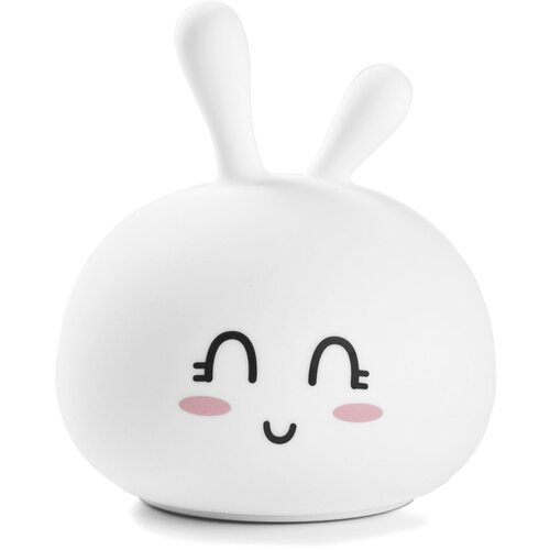 Rabbit And Friends nočna lučka mehka Sladki zajček-USB-C polnjenje white Slike
