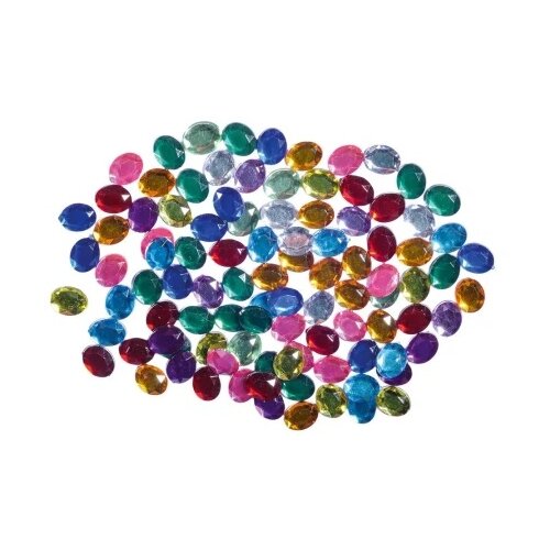 Junior crafty ruby kraft dekoracija cirkoni ovalni miks 80k ( 137551 ) Slike