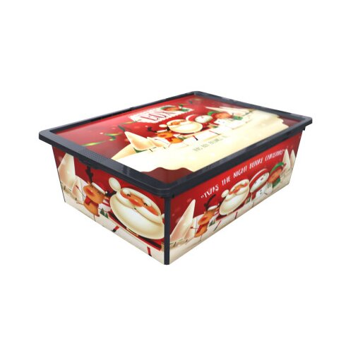 QUTU Kutija za odlaganje 37x52,5x17,5cm 25l Santa Claus 5577 Cijene