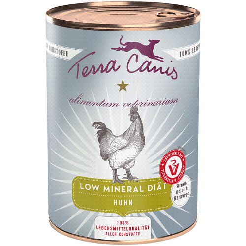 Terra Canis Varčno pakiranje Alimentum Veterinarium Low Mineral dietna hrana 12 x 400 g - Pi&amp;scaron;čanec Slike