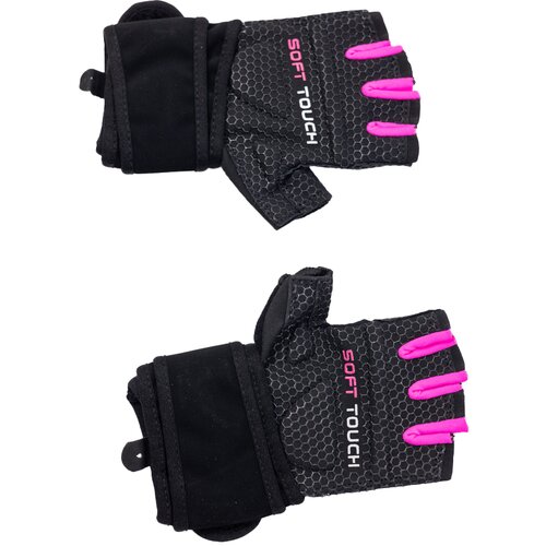 DY Nutrition Soft Touch Rukavice, Crno-roze Cene