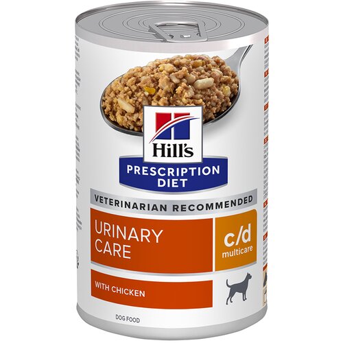Hill&amp;rsquo;s Prescription Diet c/d Multicare Urinary Care piletina - 24 x 370 g Slike
