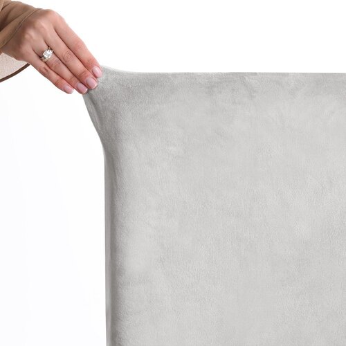 Restilo Svijetlo siva rastezljiva presvlaka za stolicu 48 cm Sento &amp;ndash; Slike