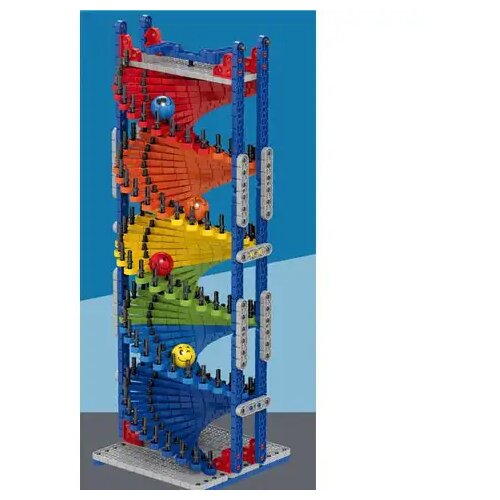 Magic Toys Komplet za konstrukciju spiralne staze u duginim bojama od 500 dijelova Cene