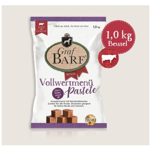 Graf Barf zdrav Menu Pate, govedina, 1 kg Cene