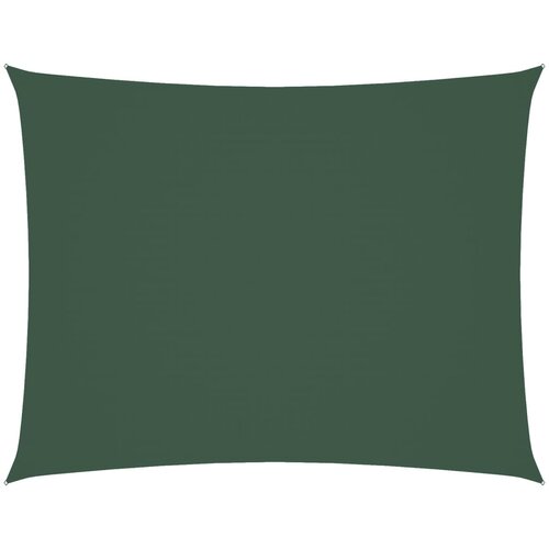 VidaXL Senčno jadro oksford blago pravokotno 6x8 m temno zeleno, (22066990) Slike