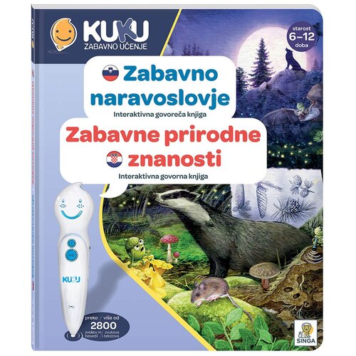 Kuku Interaktivna knjiga - Zabavno naravoslovje (brez pisala) Cene