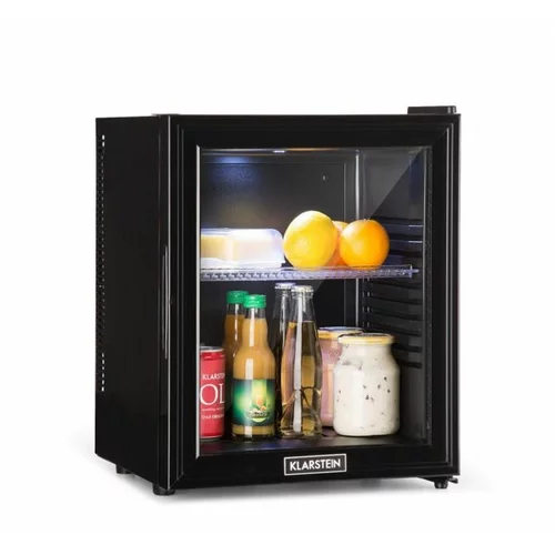 Klarstein brooklyn 24, mini hladilnik, s steklenimi vrati, led osvetlitvijo, policami