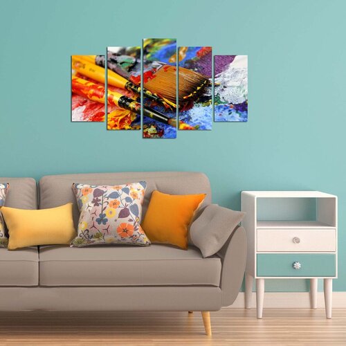 Wallity Set Slika 5YBMDF-01, 5 Delova Cene