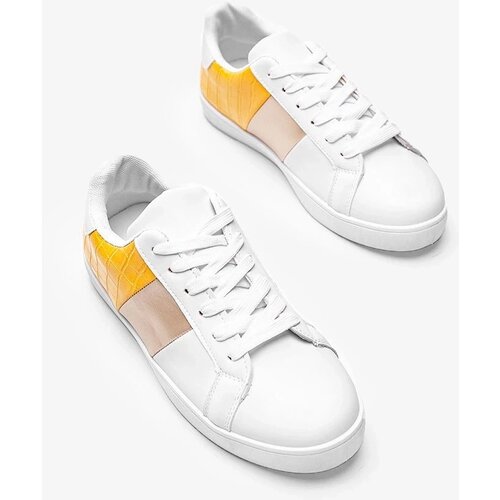 D/CEO White/yellow sport shoes Haille Cene