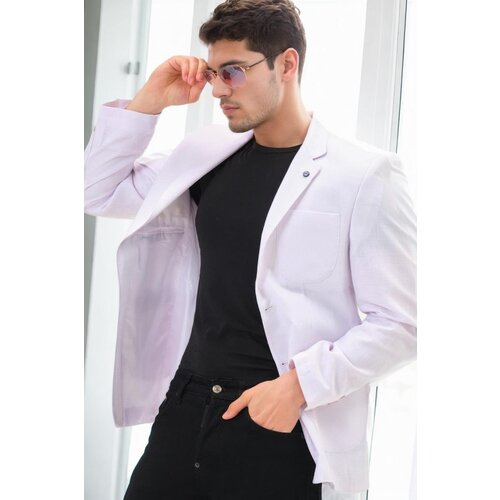 Dewberry C5059 MEN'S JACKET-WHITE Slike