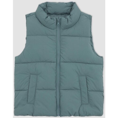 Defacto Girl's Stand Collar Puffer Vest Slike