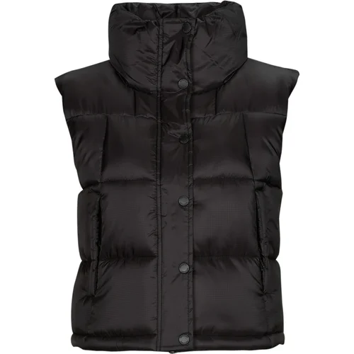 Superdry Puhovke CODE MTN SPORT GILET Črna