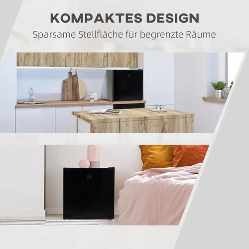 Mini zamrzivač 35 L samostojeći 45 W -14 do -24℃ 47 x 44 2 x 48 8 cm crni Slike