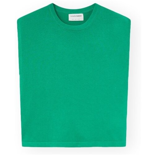 Compania Fantastica Puloverji COMPA&Ntilde;IA FAN&Aacute;T&Aacute;STICA Top 10471 - Green Zelena Cene