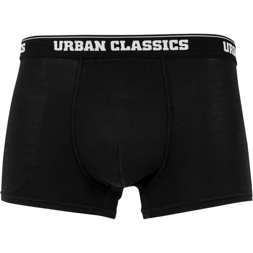 Urban Classics Organic Boxer Shorts 3-Pack White/Navy/Black