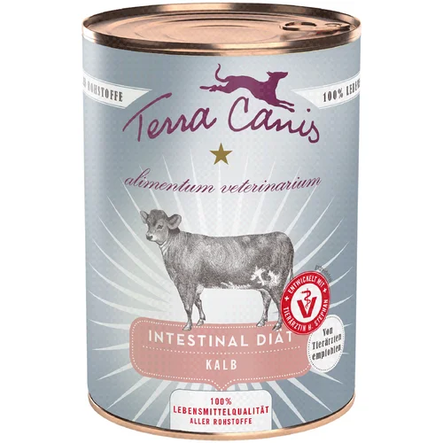 Terra Canis Alimentum Veterinarium Intestinal 6 x 400 g - Teletina