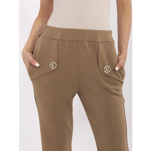 Italy Moda Pants-DHJ-SP-20518.12-light brown Cene