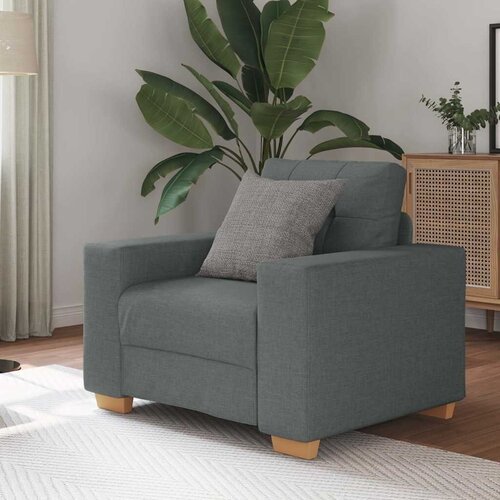 SOFA fotelja tamno siva 100x78x80 cm tkanina - Tamno siva 1 100 cm Cijene