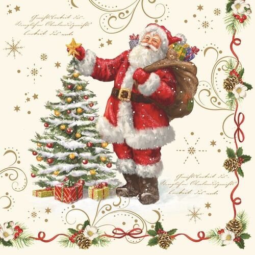 Easy Life Magic Christmas serviete Slike