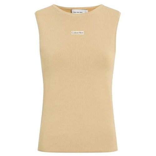 Calvin Klein žuti ženski top CKJ20J225232-PFN Slike