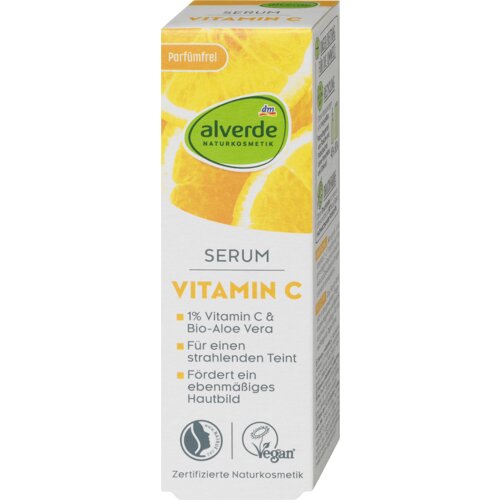 alverde NATURKOSMETIK serum za lice vitamin C 30 ml Slike