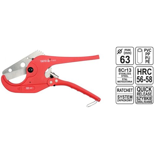 Yato pvc cevi rezalnik do 63 mm 22312, (21388953) Cene