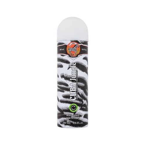 Cuba jungle Zebra deodorant v spreju 200 ml za ženske Slike