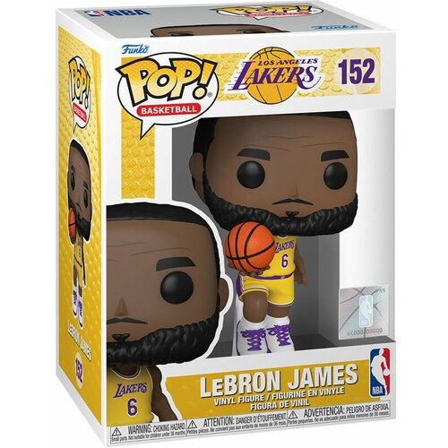Funko POP NBA: Lakers - Lebron James (Yellow Jersey) ( 053902 ) Cene