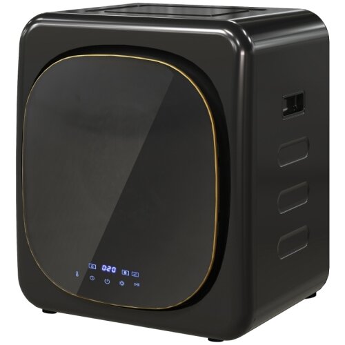 Nesta Mini su&scaron;ilni stroj za perilo 4 kg, črn, 800 W, LED zaslon na dotik, 6 programov, do 60 &deg;C, za&scaron;čita pred pregrevanjem, stenska montaža, (5000493204) Cene