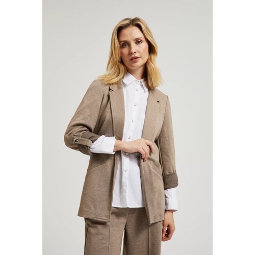Moodo Women&amp;#039;s blazer - beige Slike