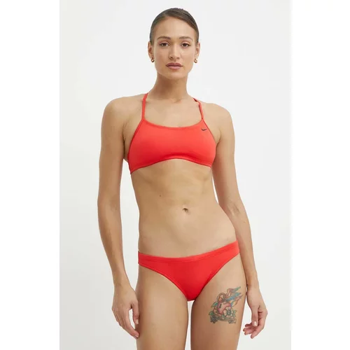 Nike Dvodijelni kupaći kostim Essential boja: crvena, lagano učvršćene košarice
