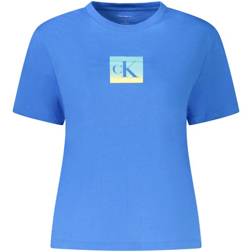 Calvin Klein WOMEN&#39;S SHORT SLEEVE T-SHIRT BLUE Cijene