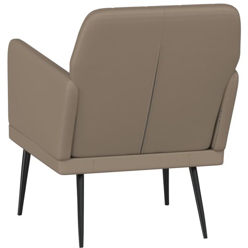  Fotelja Boja cappuccina 61 x 78 x 80 cm od umjetne kože Slike