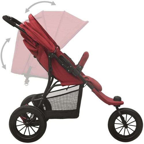  Otro&amp;scaron;ki voziček rdeč jeklen Slike