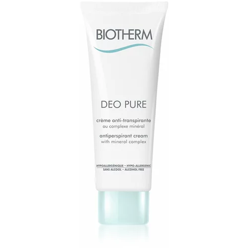 Biotherm Deo Pure antiperspirantna krema 75 ml za ženske