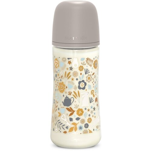 Suavinex Wonderland SX Pro Physiological Anti-Colic steklenička za dojenčke L Dense Flow 6 m+ Liberty Cream 360 ml Cene