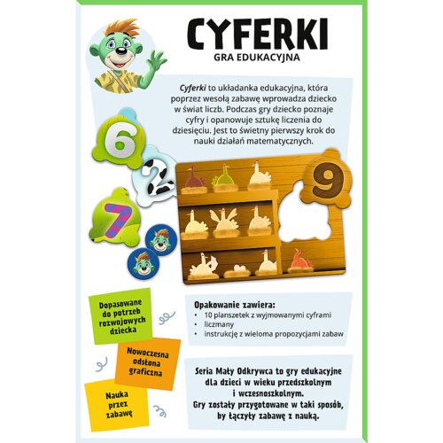  IGRA - Mali istraživač Brojevi Trefl 02810 Slike