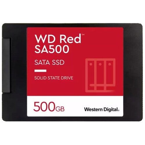 Western Digital SSD Red 500GB 2.5'' SATA III Black Cene