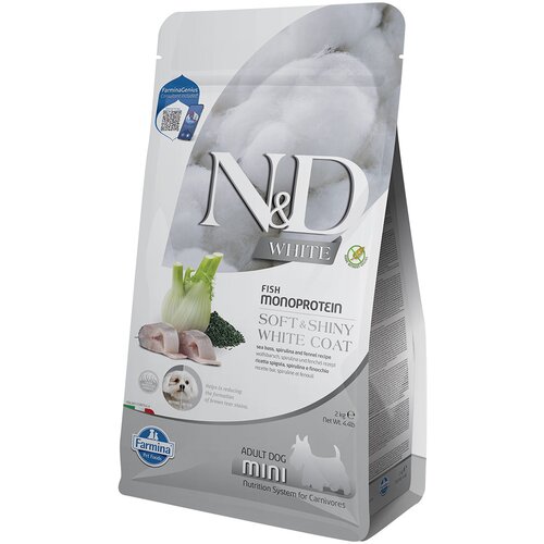 N&d Dog Adult Mini White s brancinom, komoračem i spirulinom - 3 x 2 kg Cijene