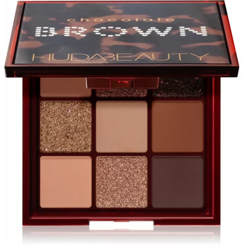 Huda Beauty Brown Obsessions paleta za make-up za oči nijansa Toffee 7,5 g