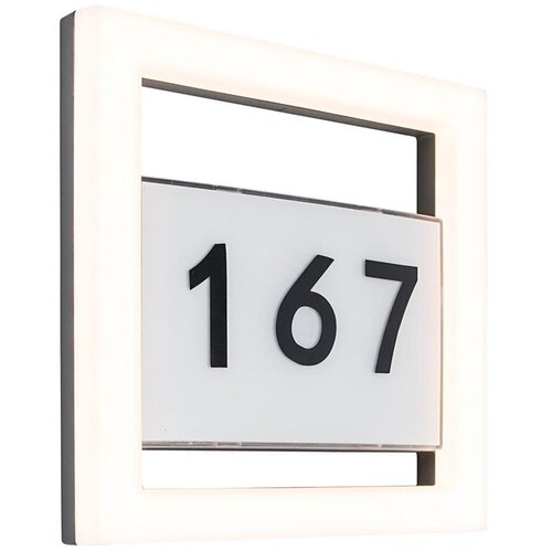  LED kućni broj ALICE LED/13W/230V IP44 3000K antracit Cene