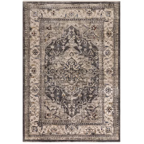 Asiatic Carpets Antracitno siva preproga 160x240 cm Sovereign –