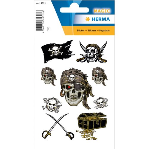 Grupo BLE&amp;Scaron;ČEČA FOLIJA PEGATINAS MAGIC PIRATE, (21241143) Slike